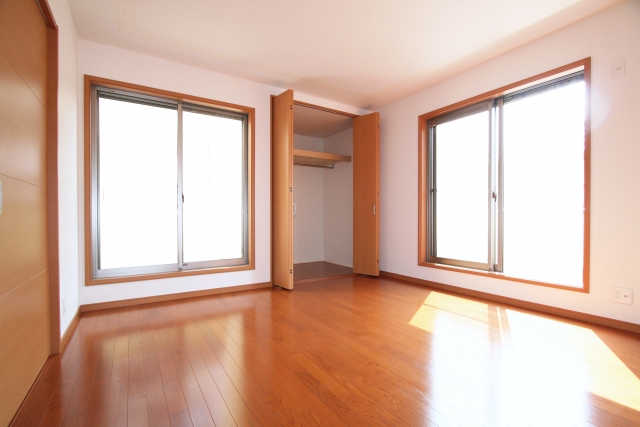 収納を追加した室内（内装リフレッシュ）