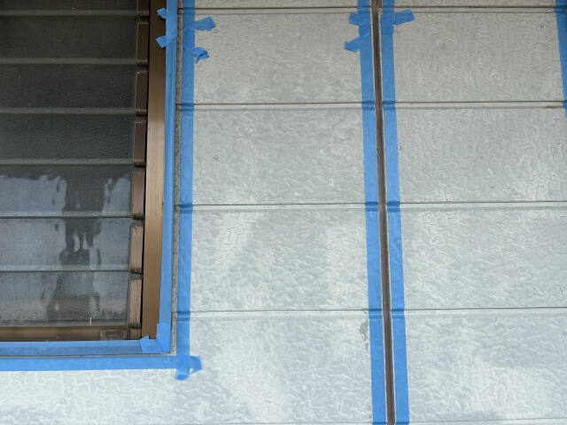 サイディング目地のコーキング打ち替え（福岡市博多区）